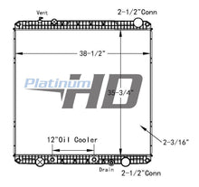 Load image into Gallery viewer, Freightliner Cascadia With Cummins Engine Radiator (12-15)