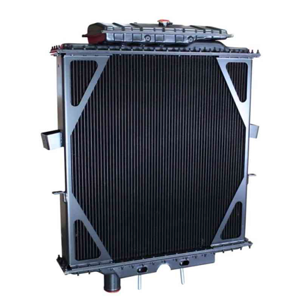 Peterbilt 3 Row 379 Bolt On With Surge Tank Radiator