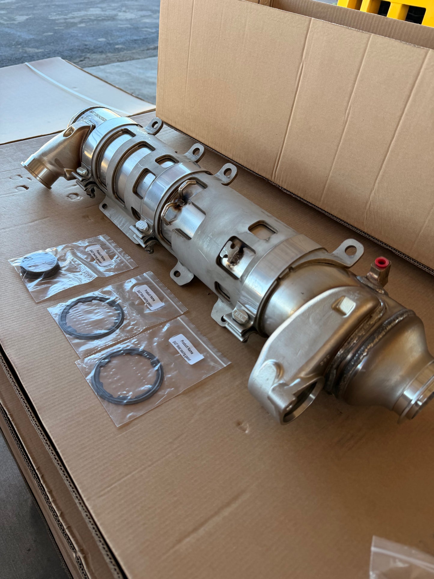 NEW X15 CUMMINS EGR COOLER WITH GASKETS (22-24)