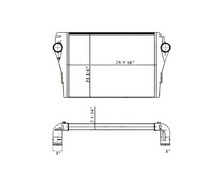 Freightliner M2 Business Class Charge Air Cooler