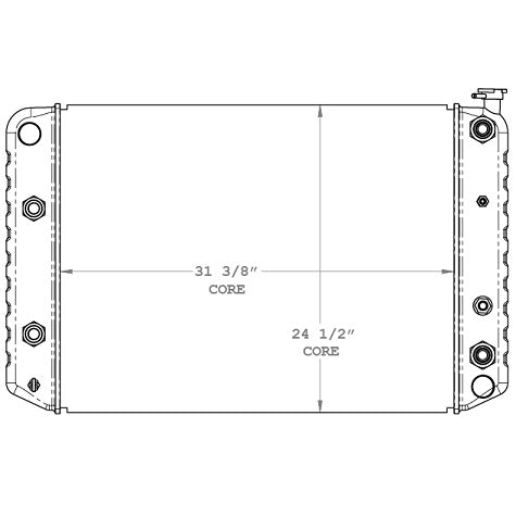 Chevrolet-GMC Radiator